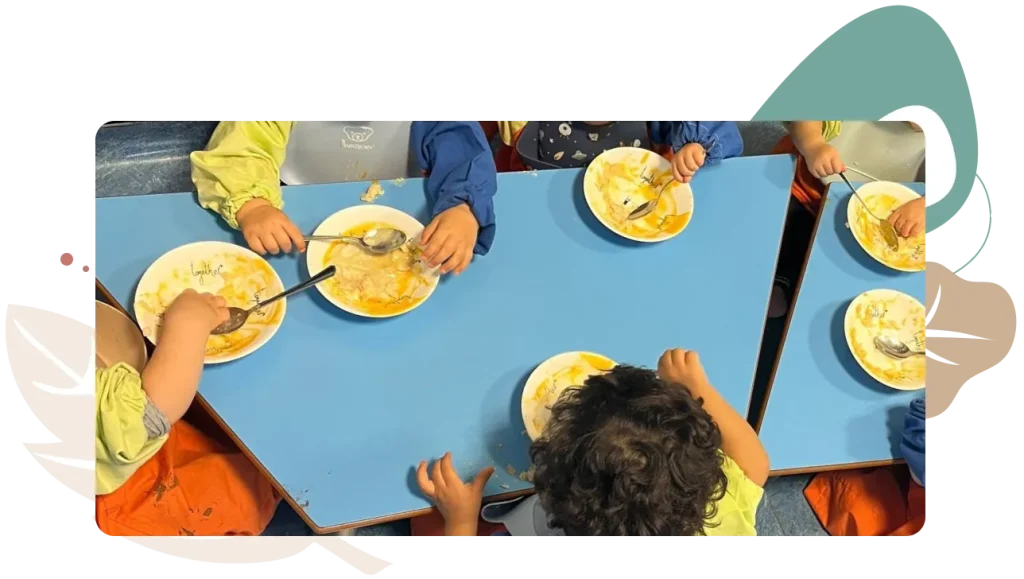 Instalaciones de comedor de la Escuela infantil El Despertador Infantil en Valladolid